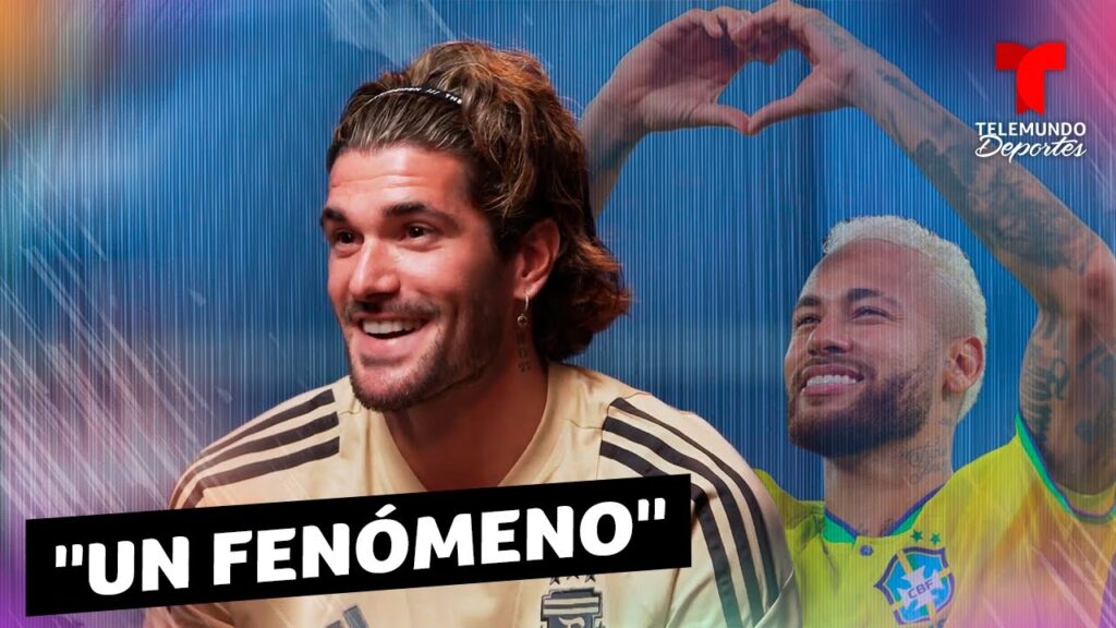 Rodrigo De Paul confiesa que Neymar es el rival más difícil que ha enfrentado | Telemundo Deportes