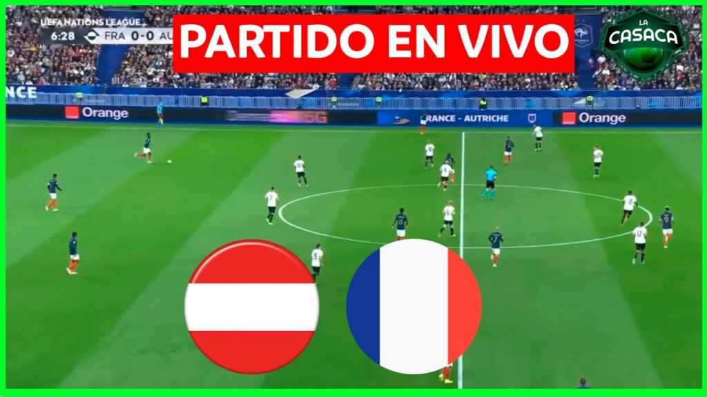 🚨 AUSTRIA vs FRANCIA EN VIVO 🔥 EURO 2024 | MBAPPE TITULAR