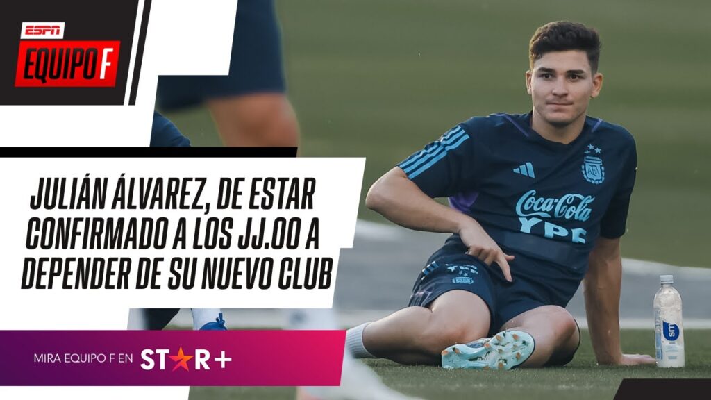 JULIÁN ÁLVAREZ, CONFIRMADO PARA LOS JJ.OO: ¿QUÉ PASA SI SE VA DEL MANCHESTER CITY? JULIÁN ÁLVAREZ, CONFIRMADO PARA LOS JJ.OO: ¿QUÉ PASA SI SE VA DEL MANCHESTER CITY?