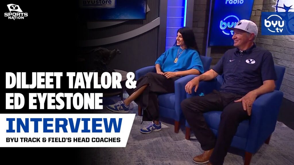 Diljeet Taylor & Ed Eyestone talk BYU Track & Field's first year in the Big 12