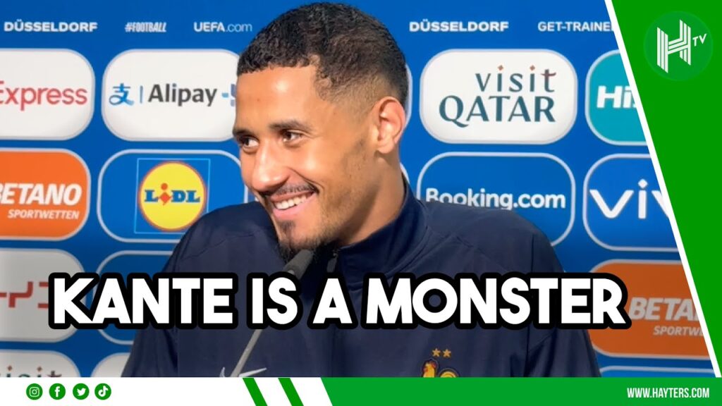 Kante is a MONSTER! William Saliba after France defeat Austria Kante is a MONSTER! William Saliba after France defeat Austria