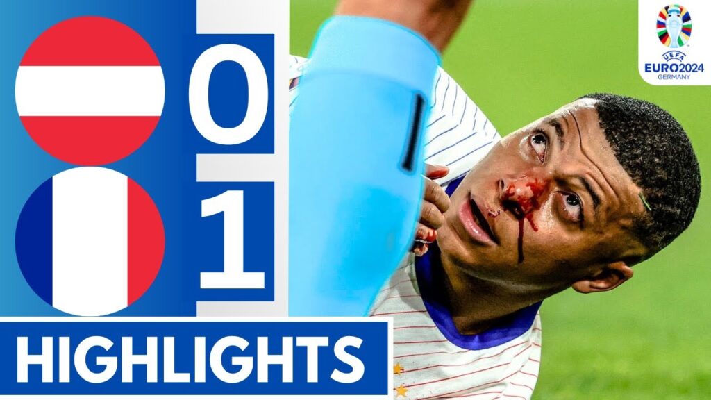🔵Austria vs France (0-1) All GOALS & Extended HIGHLIGHTS | UEFA EURO 2024!