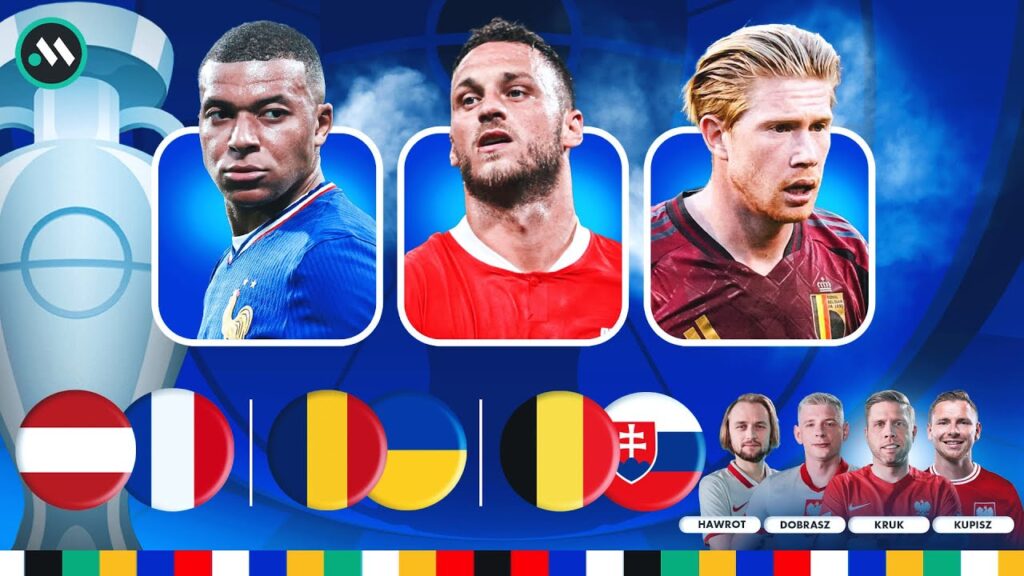 EURO 2024: AUSTRIA - FRANCJA W "POLSKIEJ" GRUPIE! BELGIA WCHODZI DO GRY