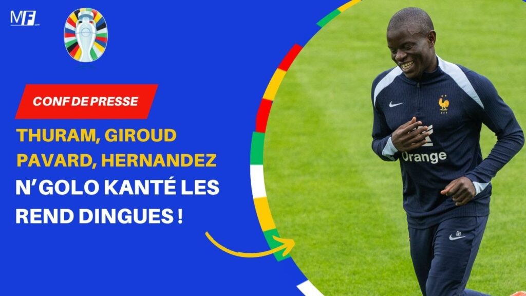 Giroud, Hernandez, Pavard, Thuram... N'Golo Kanté les rend dingues à l'entraînement !