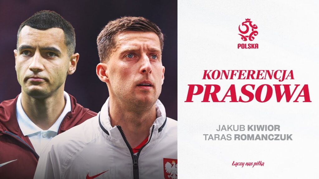 JAKUB KIWIOR I TARAS ROMANCZUK NA KONFERENCJI PRASOWEJ REPREZENTACJI POLSKI (RETRANSMISJE) ⚪🔴