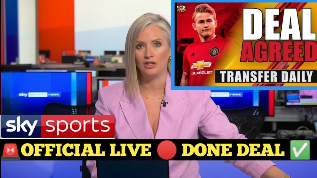 🚨OFFICIAL ANNOUNCEMENT 🔴 DE LIGT SIGNS MANCHESTER UNITED 📝 MEDICALS SET ✅ WELCOME TO MAN  UNITED 🤝