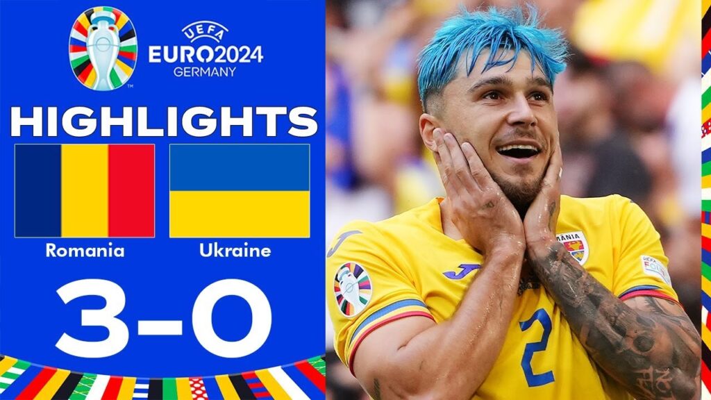 Roumanie vs Ukraine 3-0 Résumé | UEFA EURO 2024