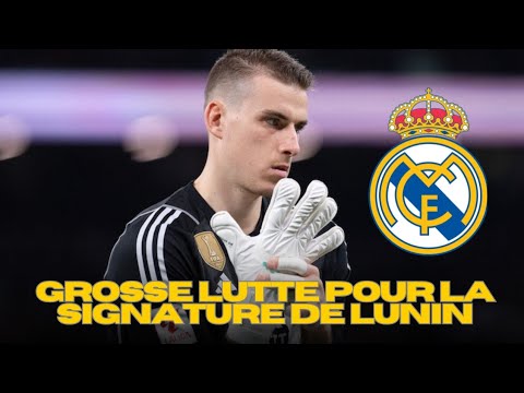 BATAILLE EUROPÉENNE POUR SIGNER LUNIN,LE BAYERN, PRÊT À CE QUE DAVIES TERMINE SON ANNÉE DE CONTRAT.