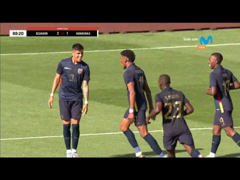 Gol de Piero Hincapié, Ecuador vs Honduras (2-1) Todos los goles y resumen ampliado