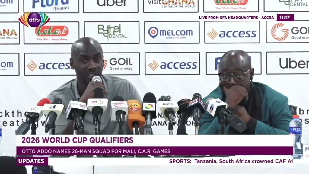 Otto Addo explains decision to drop captain Andre Ayew from Black Stars squad