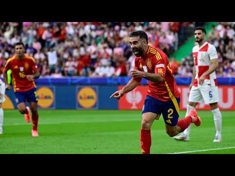 Spain vs Croatia 3-0 | Full Match Highlights | UEFA EURO 2024