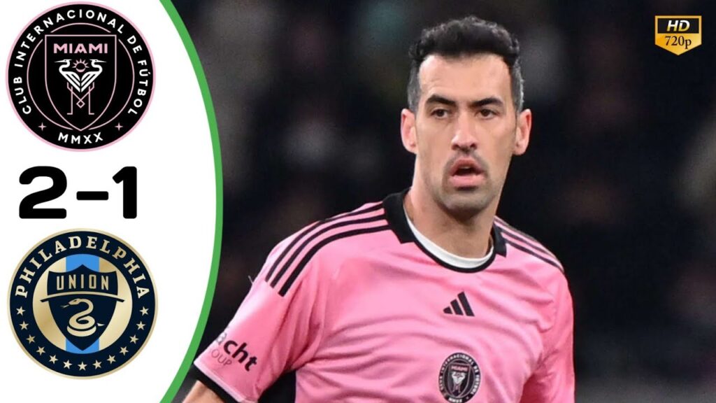 Inter Miami Vs Philadelphia 2-1 || Highlights & All Goals| MLS Highlight #mls #intermiami #messi
