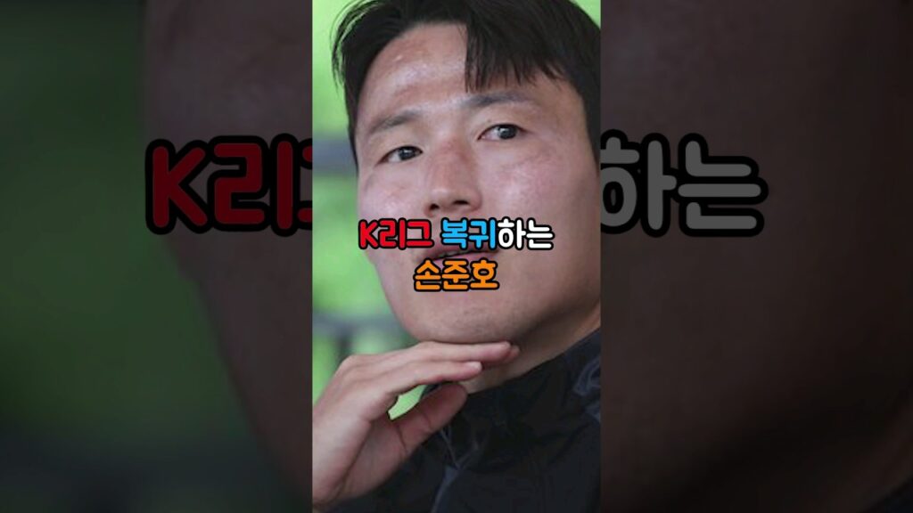 손준호 k리그 복귀