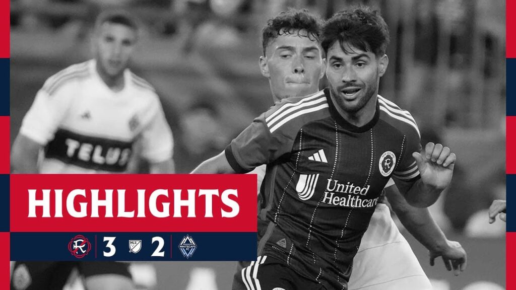 Highlights | Three first-half goals power Revs to third straight victory, 3-2 over Whitecaps