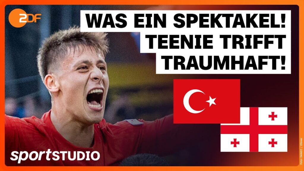 Türkei – Georgien Highlights | UEFA EURO 2024 | sportstudio