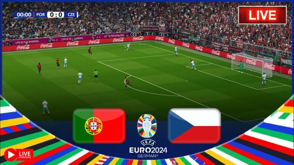 🔴[LIVE] Portugal vs Czech Republic | EURO 2024 | Full Match • Video Game Simulation