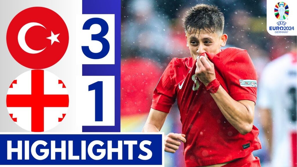 Arda Güler GOLAZO🔴 Türkiye vs Georgia (3-1) Extended HIGHLIGHTS | UEFA EURO 2024!