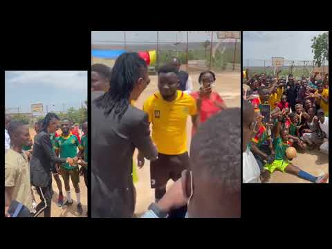 SONG BAHANAG RIGOBERT AVEC LES ETUDIANTS CAMEROUNAIS AU MALI