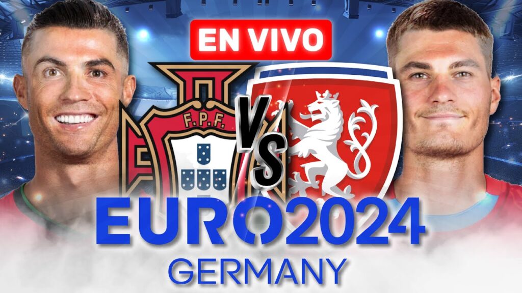 PORTUGAL vs REP CHECA 🔴 EN VIVO | JORNADA 1 - GRUPO F - EURO 2024 | 🎙️ ¡NARRACIÓN TOP!
