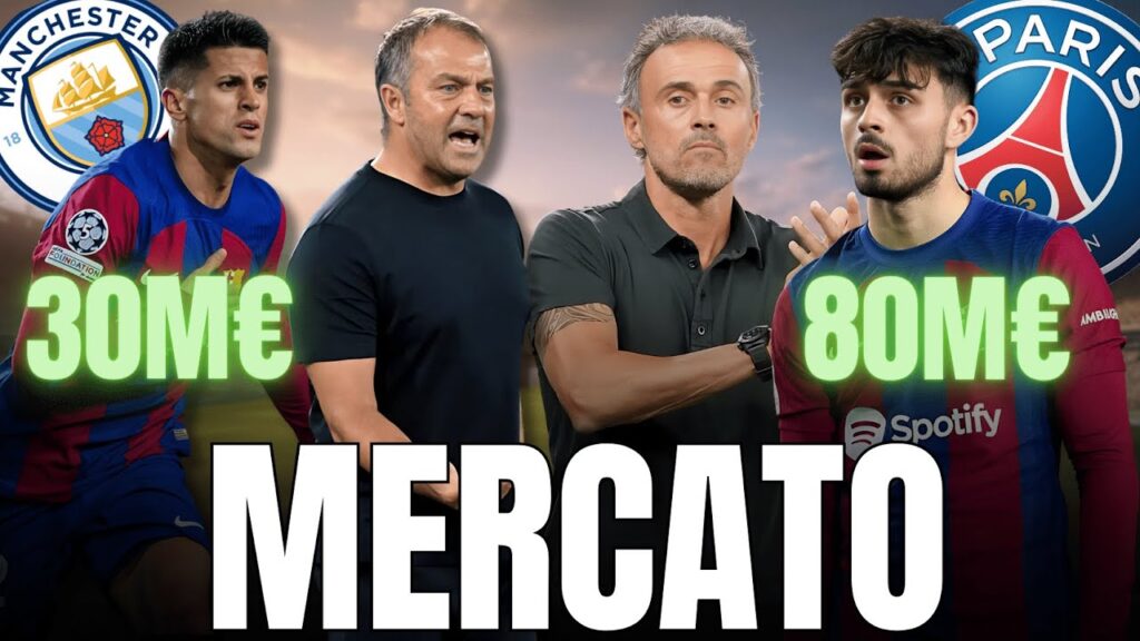 💥PEDRI 80M€ AL PSG Y EL CITY PIDE 30M€ POR CANCELO AL FC BARCELONA