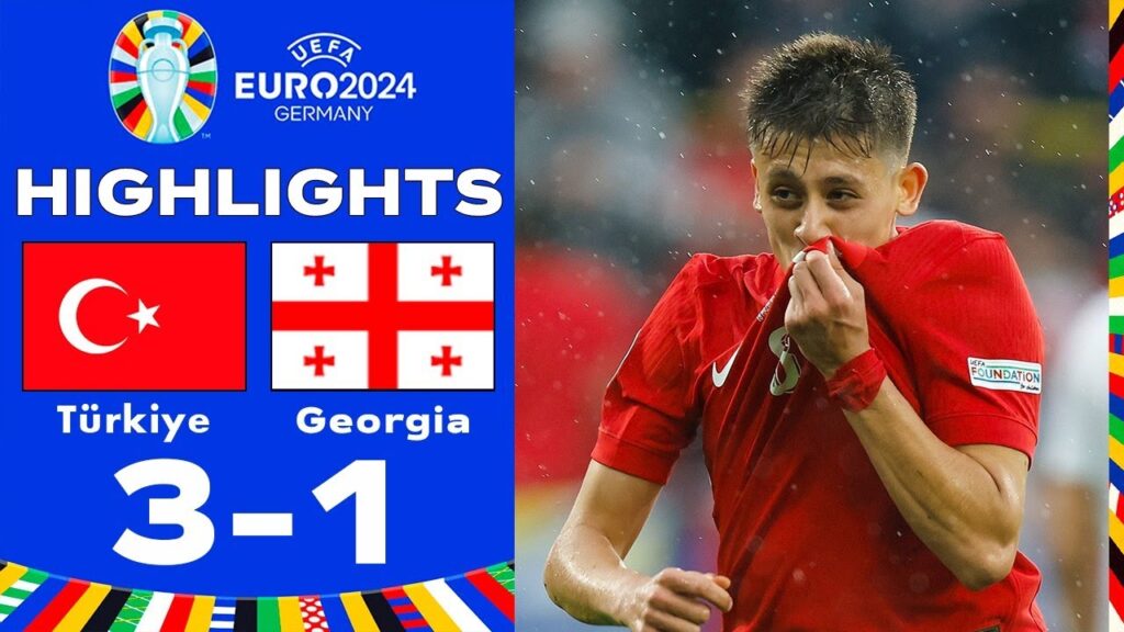 Turkey vs Georgia 3-1 Highlights Goals | UEFA EURO 2024