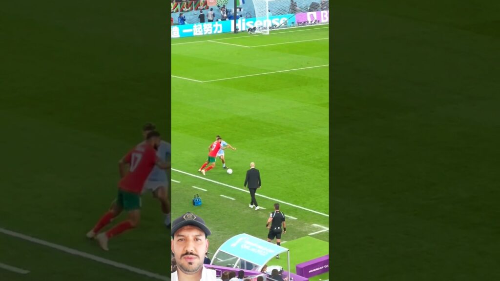 Crazy Dribbling Skills With Sofiane Boufal 🥶 #football #moroco #shorts