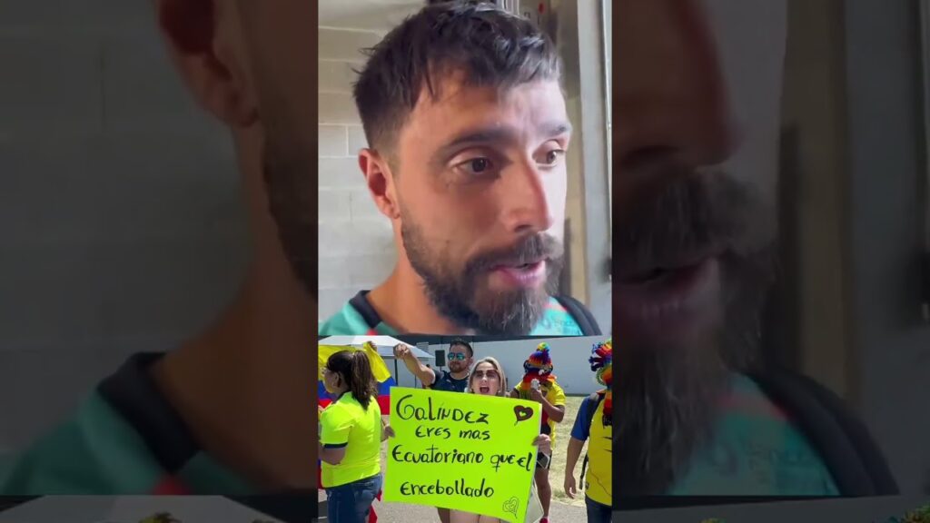 Hernán Galíndez se siente agradecido por el apoyo que le han dado los ecuatorianos.