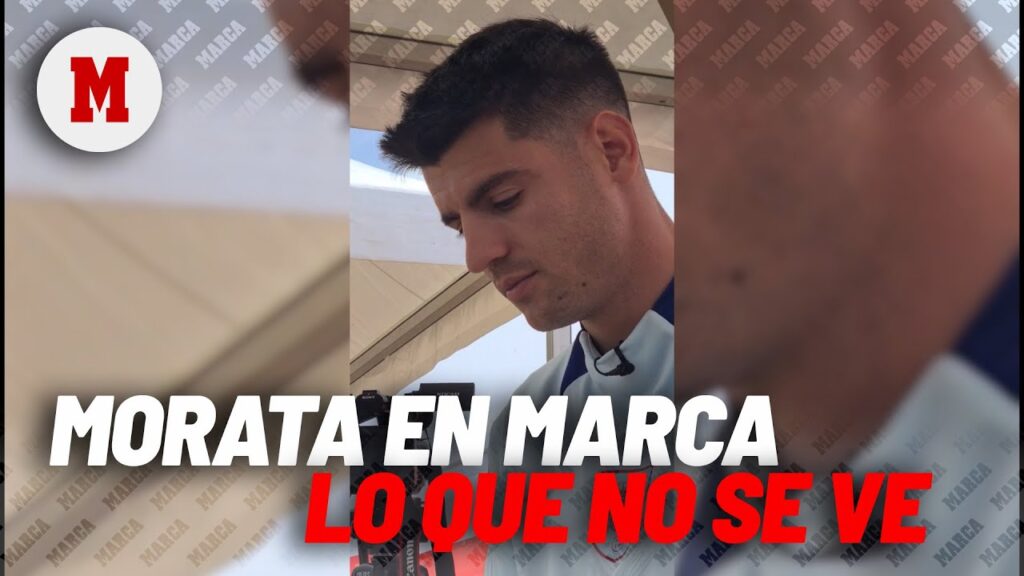 La otra cara de la entrevista a Morata: fotos, sorpresa, maquetación, edición... I MARCA