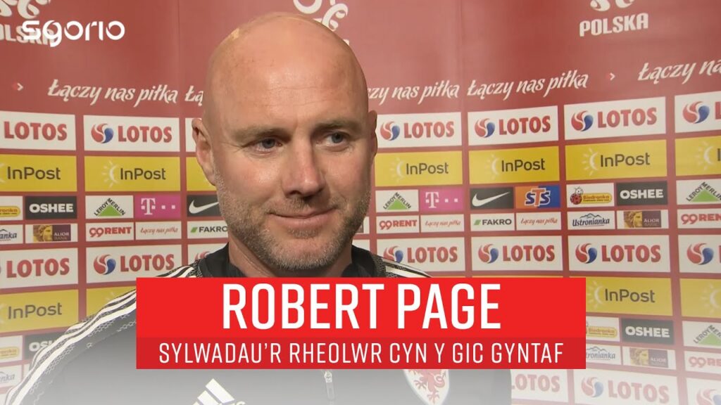 Rob Page: "It gives the younger lads an opportunity to experience top class opposition" | Cymru