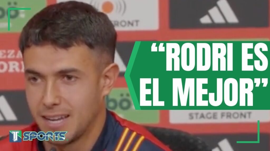 Martín Zubimendi OVACIONA a Rodri: "MEJOR MEDIOCENTRO del MUNDO"