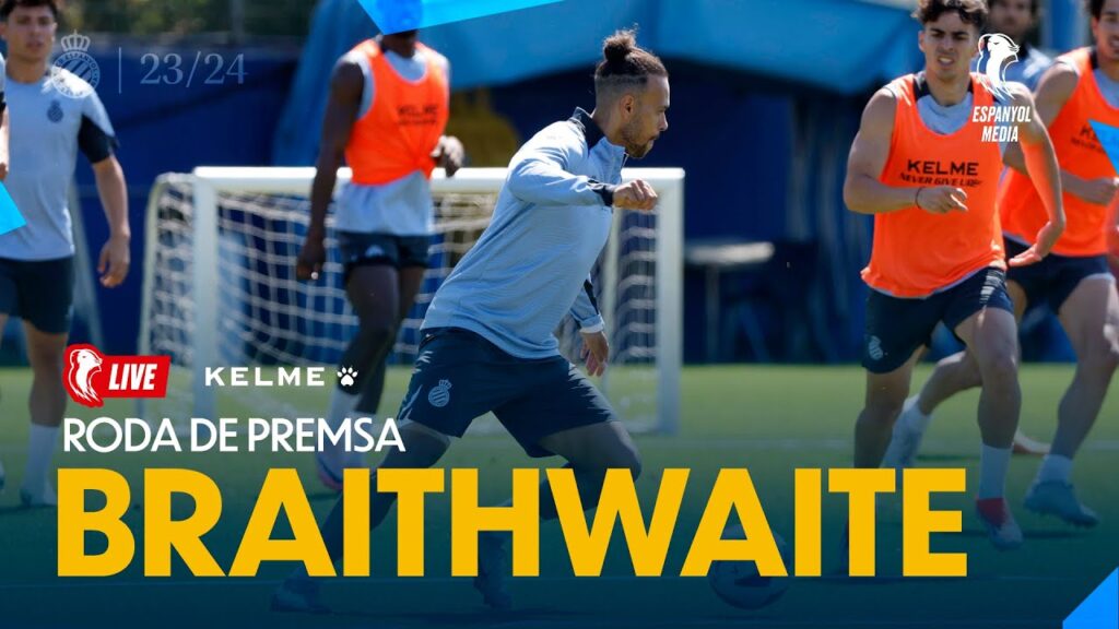🔴 LIVE | 🎥 Roda de premsa de Martin Braithwaite | #EspanyolMEDIA