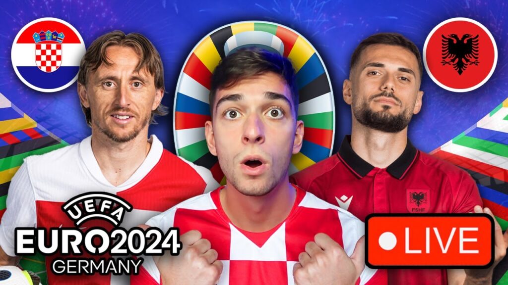 CROATIA VS ALBANIA | EURO 2024 LIVE Watchalong