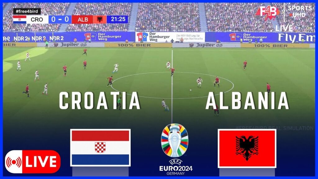 CROATIA VS ALBANIA LIVE | UEFA EURO 2024 | .SIMULATION & LIVE SCORE #uefa #euro2024 CROATIA VS ALBANIA LIVE | UEFA EURO 2024 | .SIMULATION & LIVE SCORE #uefa #euro2024