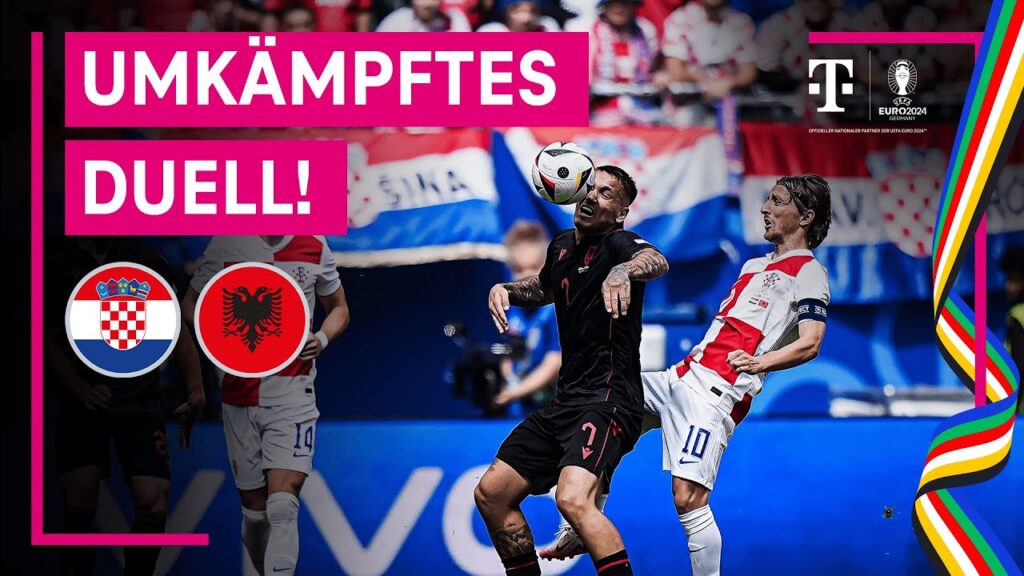 Kroatien - Albanien, Highlights mit Live-Kommentar | UEFA EURO 2024, Gruppenphase | MAGENTA TV