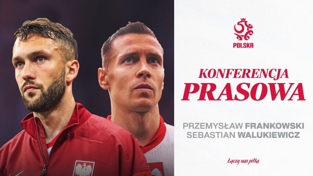 PRZEMYSŁAW FRANKOWSKI I SEBASTIAN WALUKIEWICZ NA KONFERENCJI PRASOWEJ REPREZENTACJI (RETRANSMISJA)⚪🔴