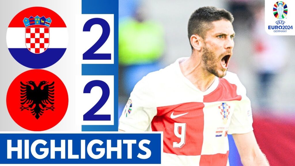 🔵Croatia vs Albania (2-2) All GOALS & Extended HIGHLIGHTS | UEFA EURO 2024!
