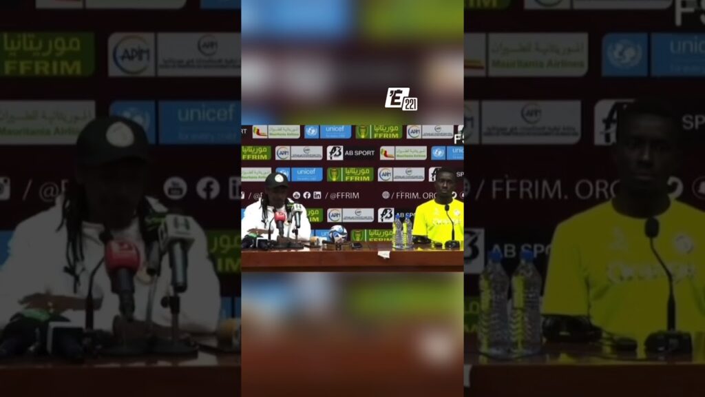 Aliou Cissé répond à Sadio Mané #football #senegal