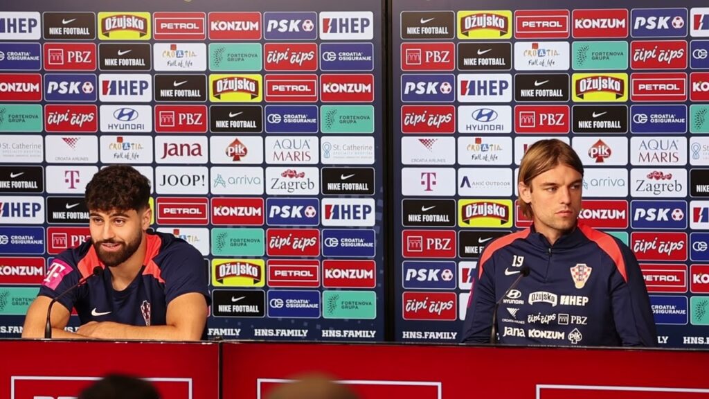 Joško Gvardiol I Borna Sosa pred Španiju