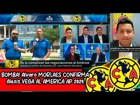 🔥🦅 BOMBA! Alvaro MORALES Confirma si ALEXIS VEGA llega al AMERICA! Altas, Bajas y RUMORES ANALISIS
