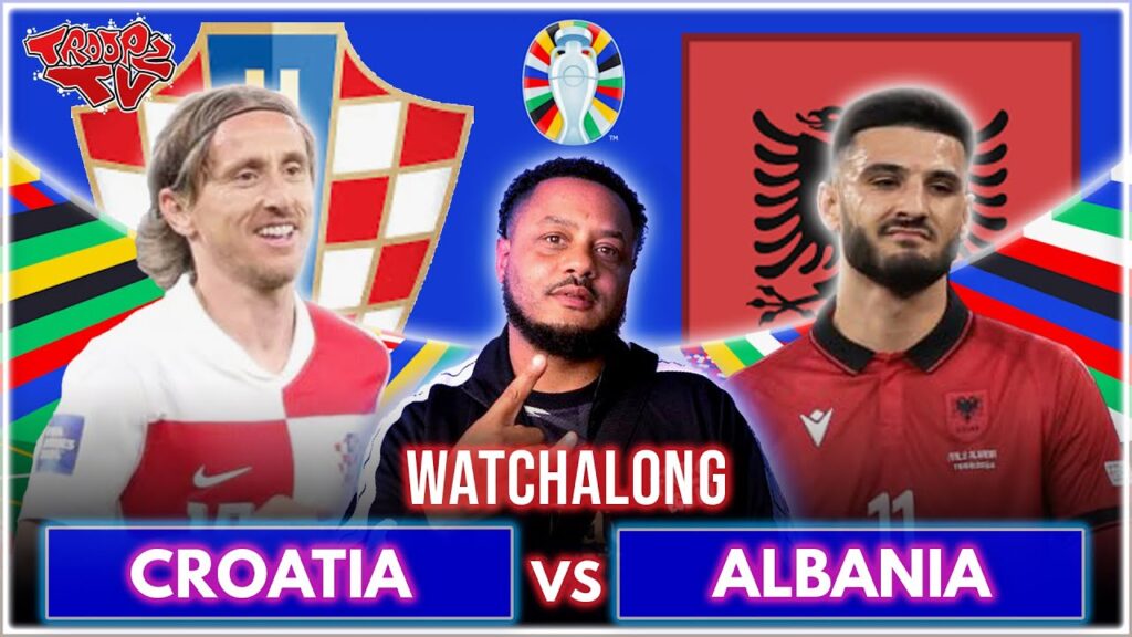 Croatia 2-2 Albania | UEFA EURO 2024 Group B | Watchalong W/Troopz