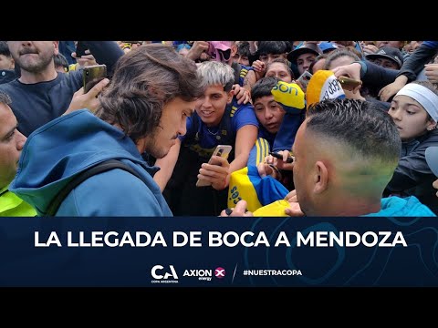 Cavani hace felices a los hinchas de Boca