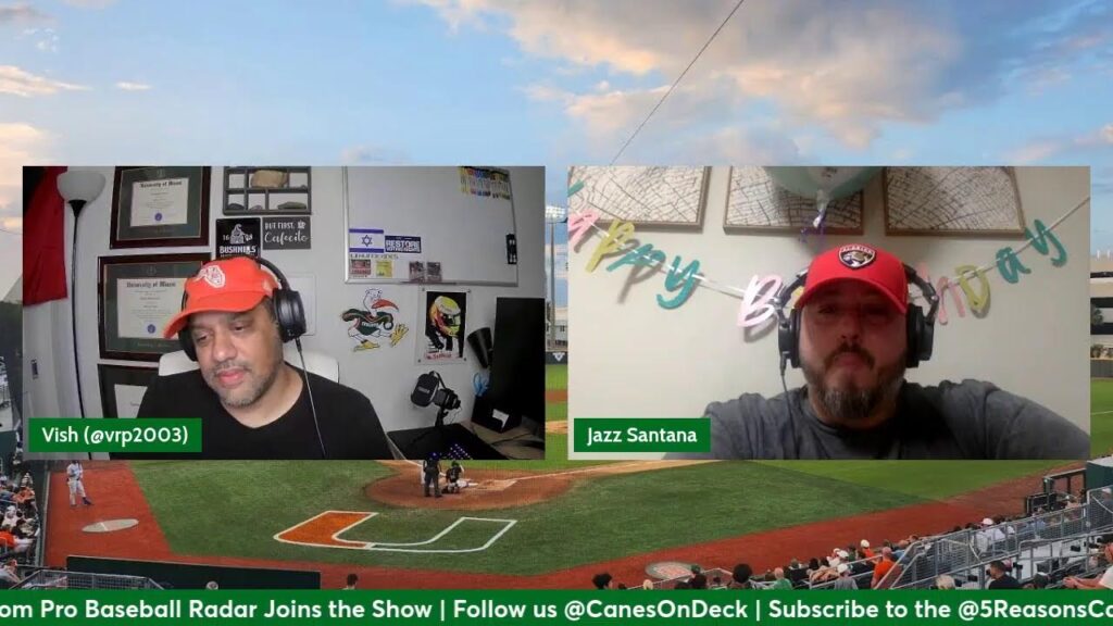 Pro Baseball Radar's Rob Joins the Show | Canes On Deck
