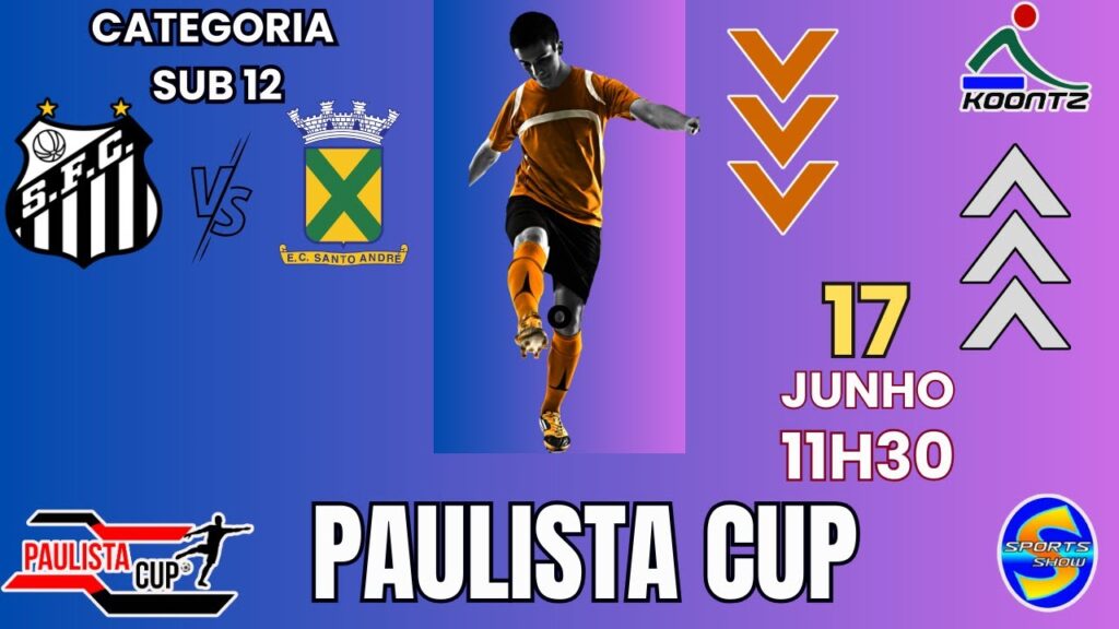 Santos x Santo André | Paulista Cup | Sub 12 |