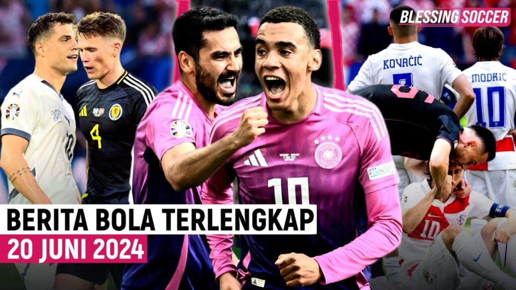 EURO 2024: Jerman ke 16 BESAR! Musiala GACOR 👏 Kroasia di UJUNG Tanduk 😭 Skotlandia Vs Swiss Seri