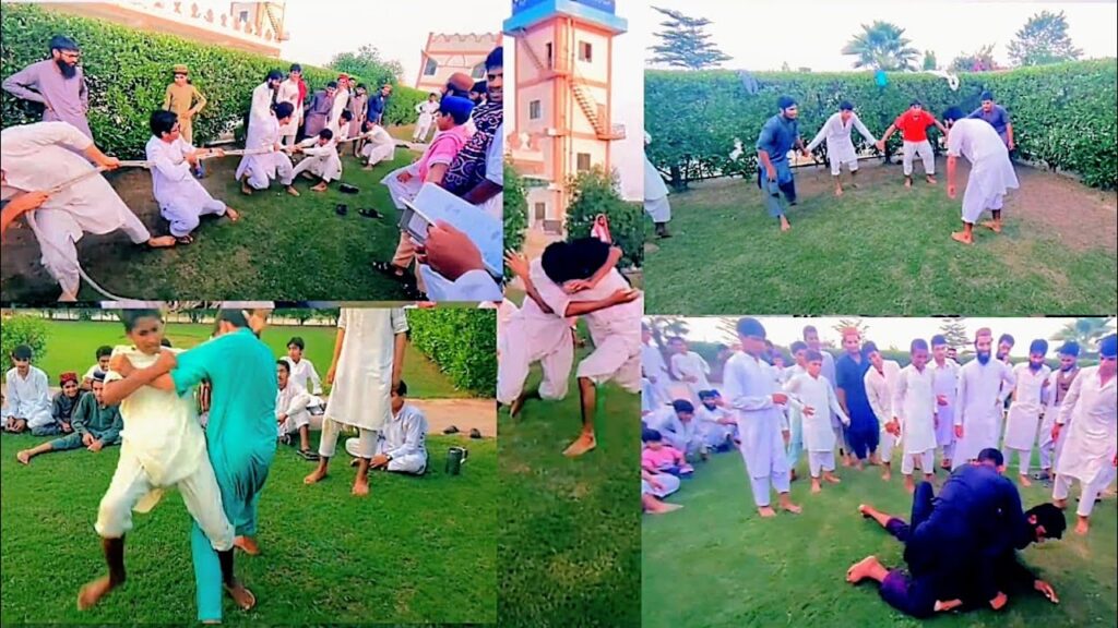 Different sports competitions between students of Jamia / Bukhari educational center