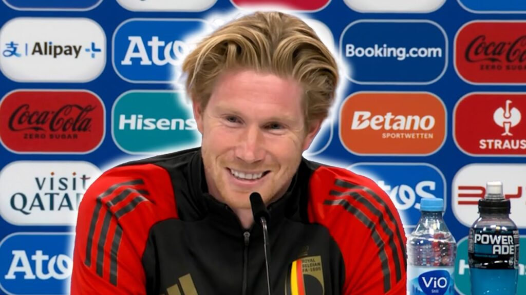 'I have no intention of being SILLY HERE!' 🤪 Kevin De Bruyne 🇧🇪 Belgium v Slovakia 🇸🇰 🏆 Euro 2024