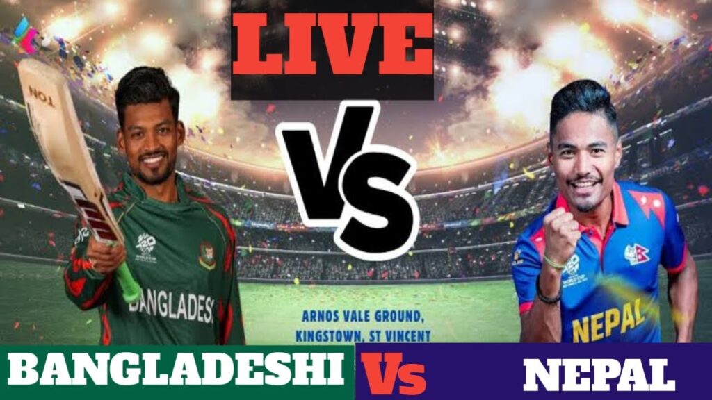 Live: Bangladesh vs Nepal Live Score & Commentary / NEP v BAN Live Score & Commentary