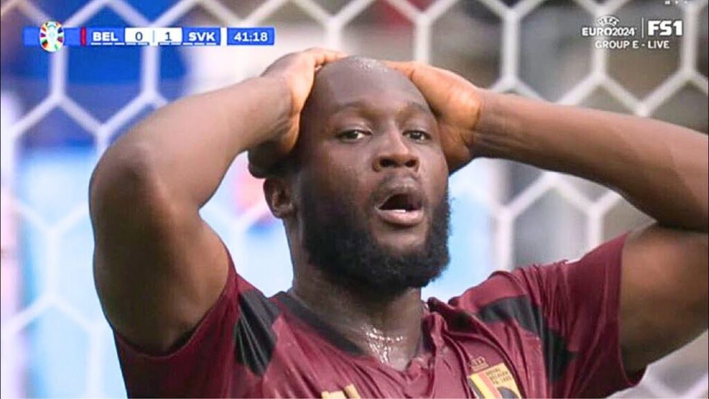 😳 Romelu Lukaku All Misses & Disallowed Goals vs Slovakia 😡🤣 | Euro 2024 | Belgium | Reactions