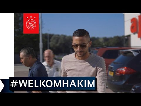 Ziyech beleeft eerste dag als Ajacied