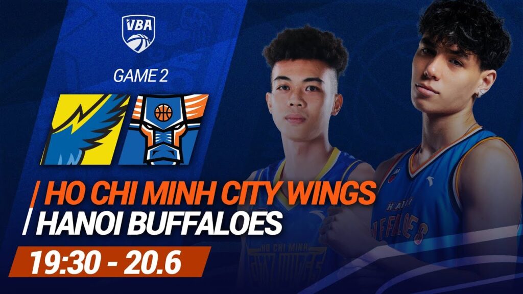 🔴 Livestream Ho Chi Minh City Wings - Hanoi Buffaloes | Game 2 - VBA 2024